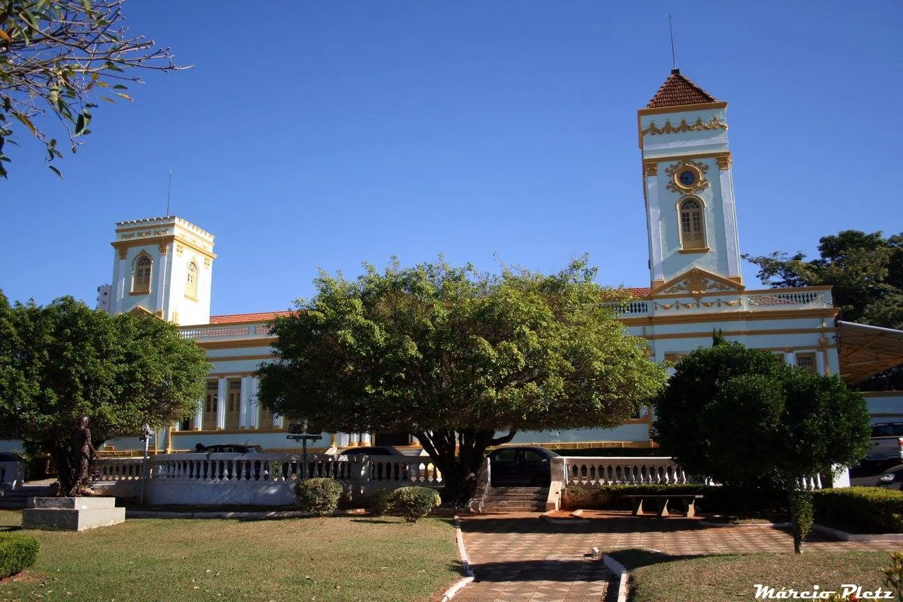 Prédio onde está localizada a Fundação Cultural Calmon Barreto