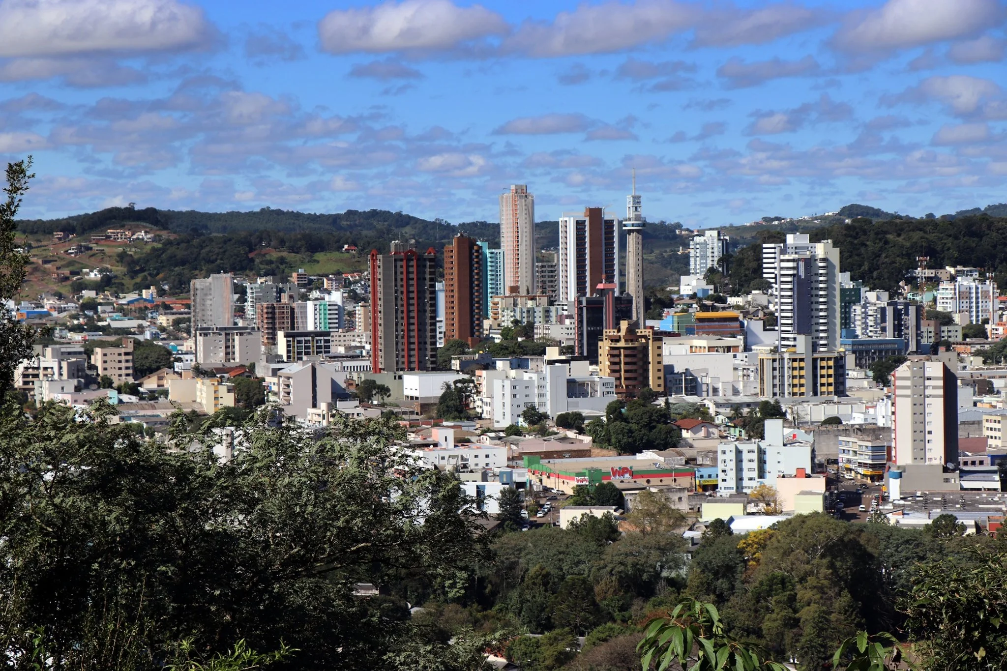 Vista da cidade