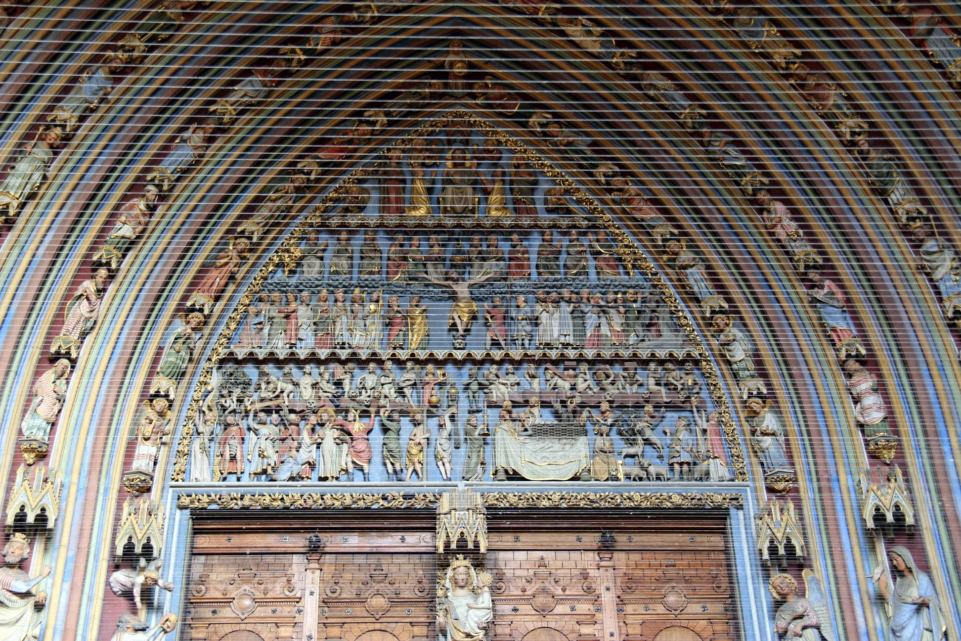 Interessante detalhe da entrada da Catedral