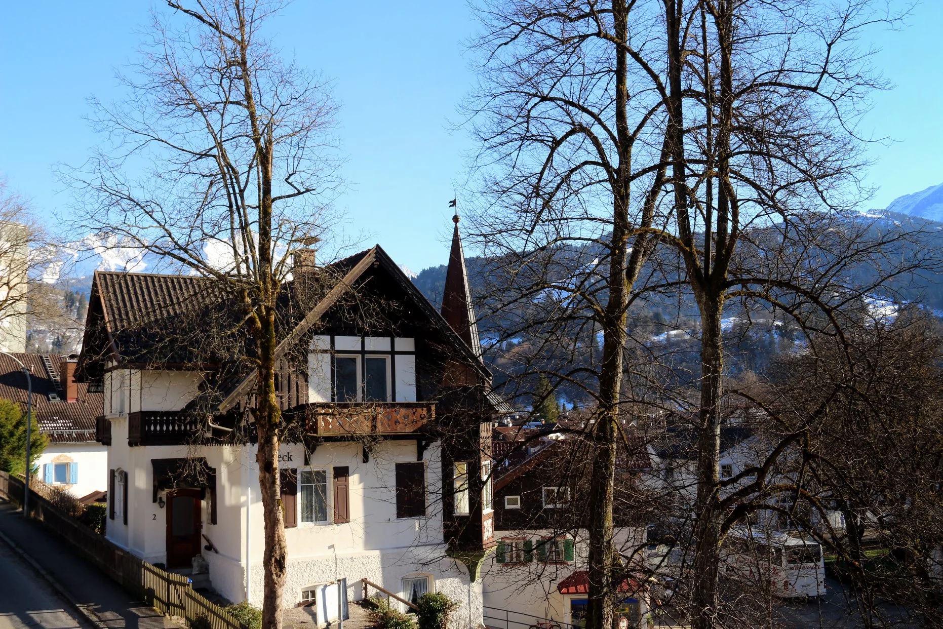 Garmisch e Partenkirchen foram unidas para abrigar os jogos Olímpicos de inverno de 1936