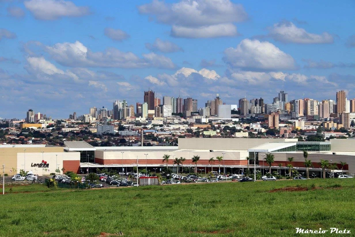 Bela visão da cidade de Londrina