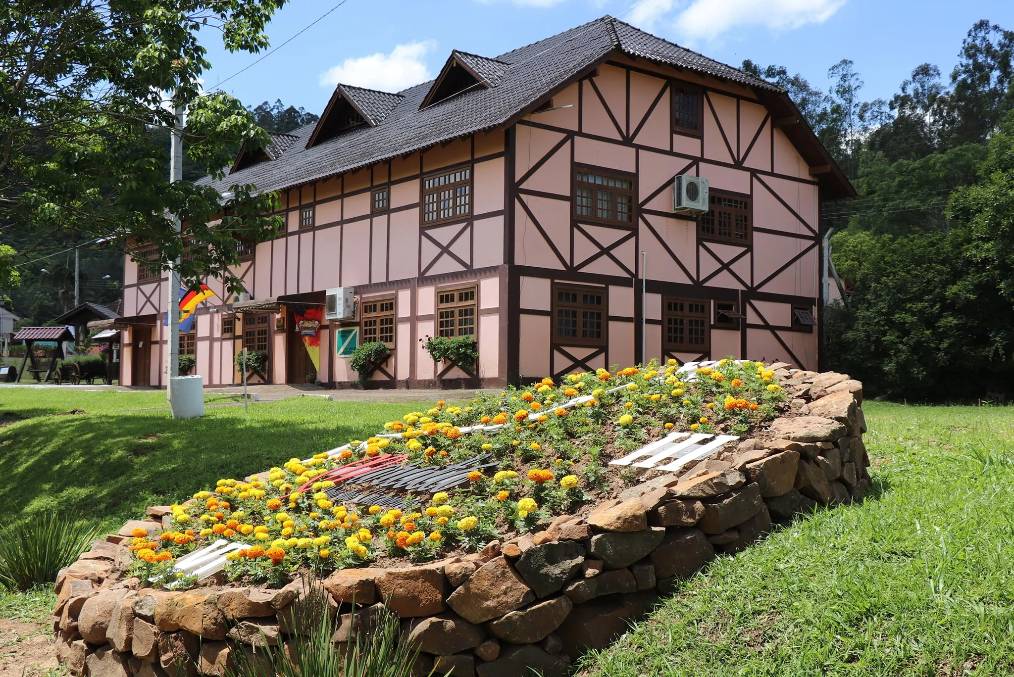 Construção em estilo Enxaimel