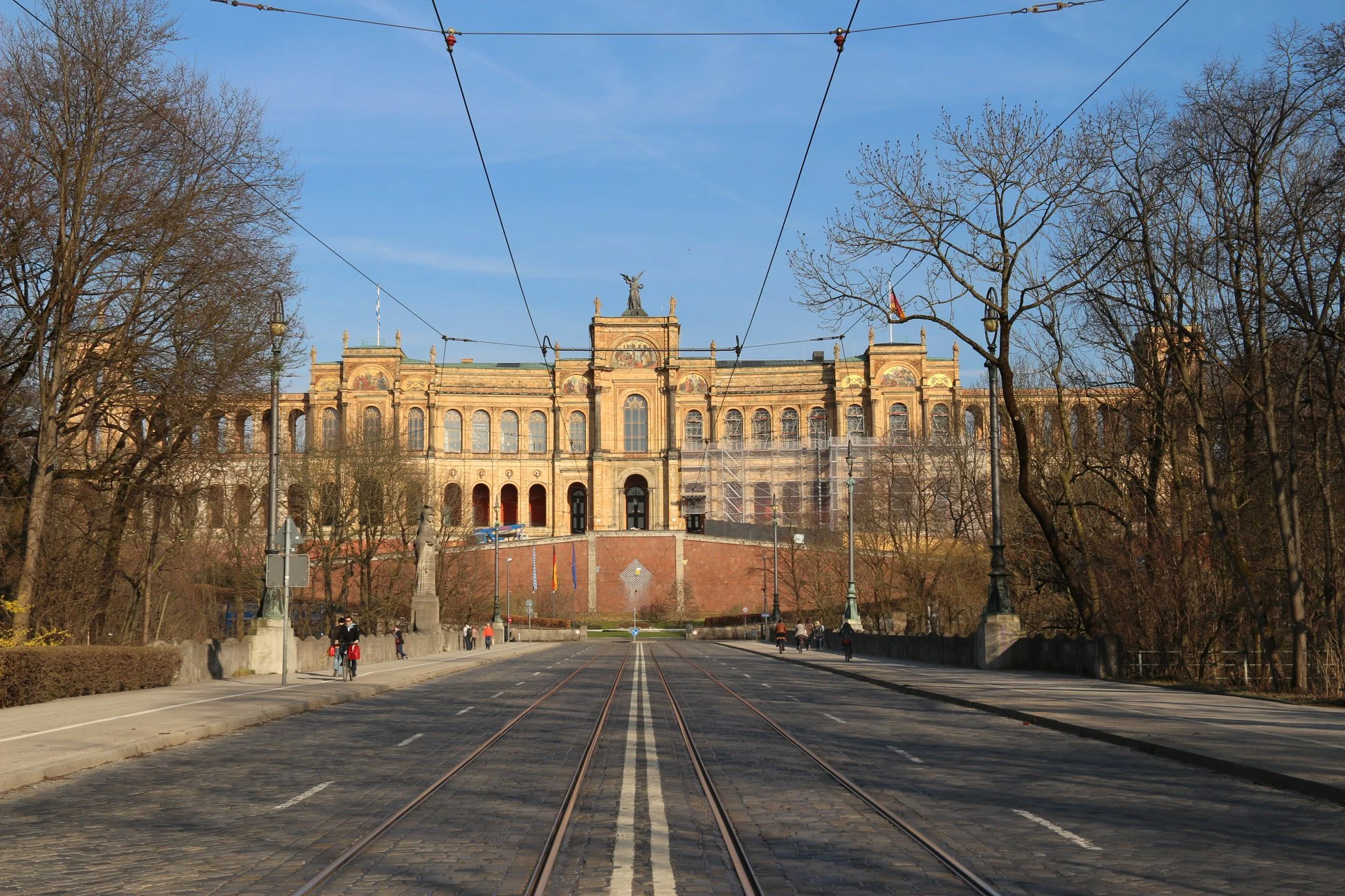Maximilianeum, desde 1949 abriga o parlamento estadual da Baviera