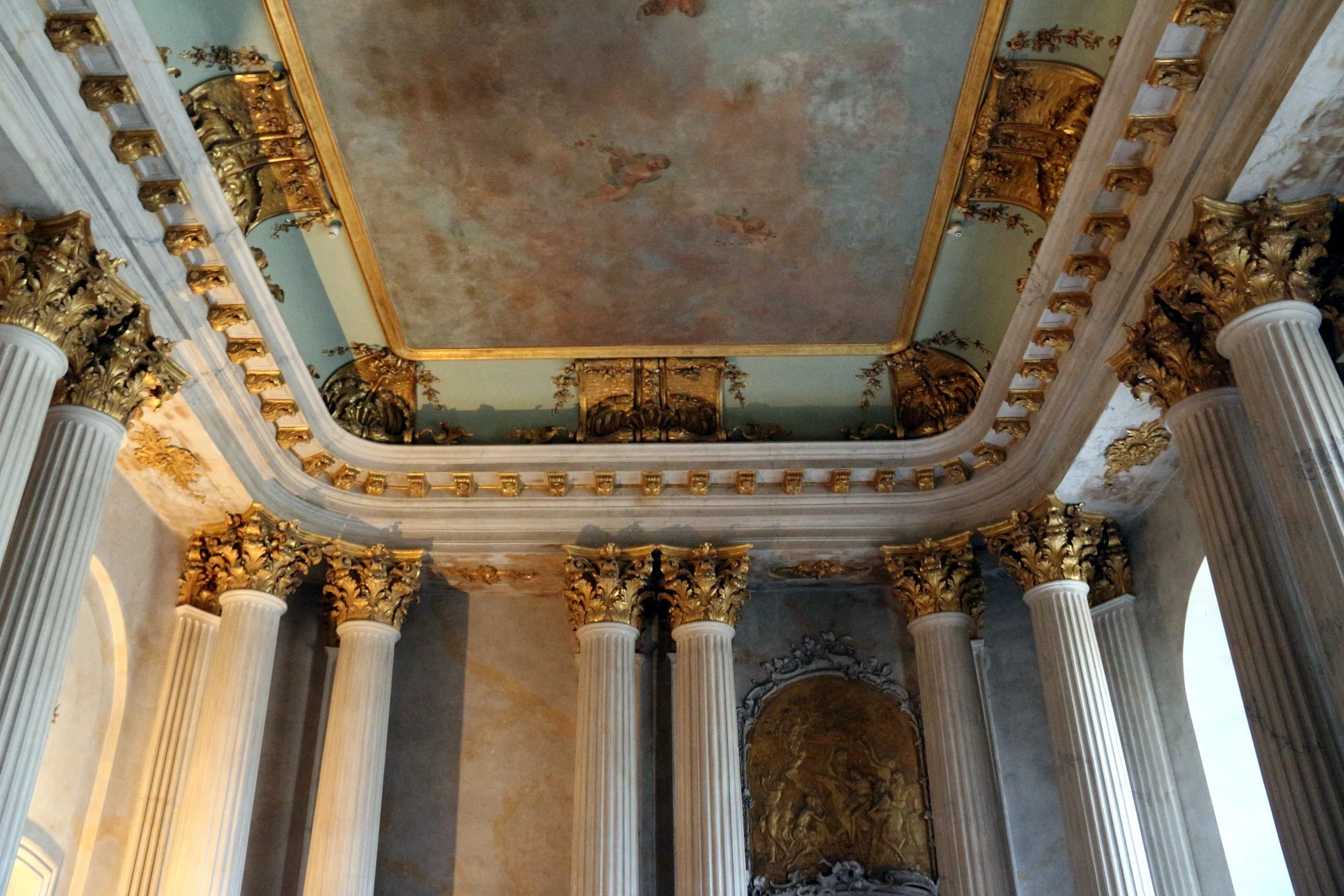 Detalhe interno do Palácio Sanssouci