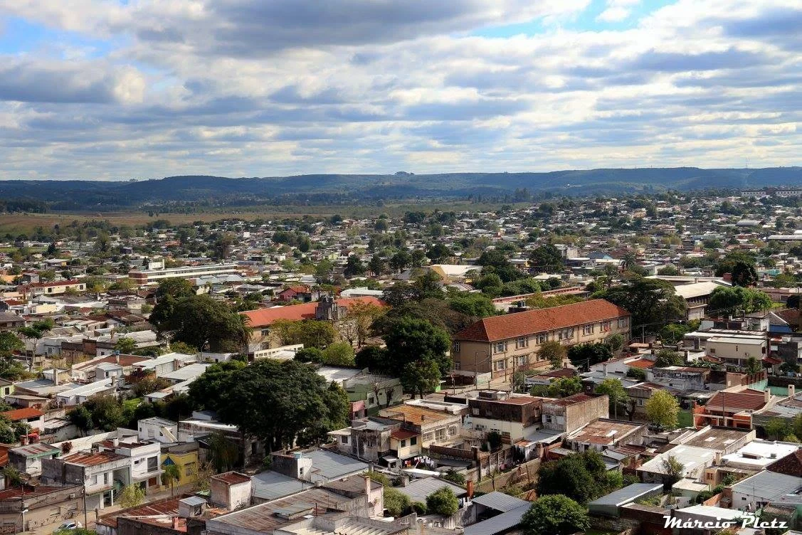 Interessante observar como é plana a cidade
